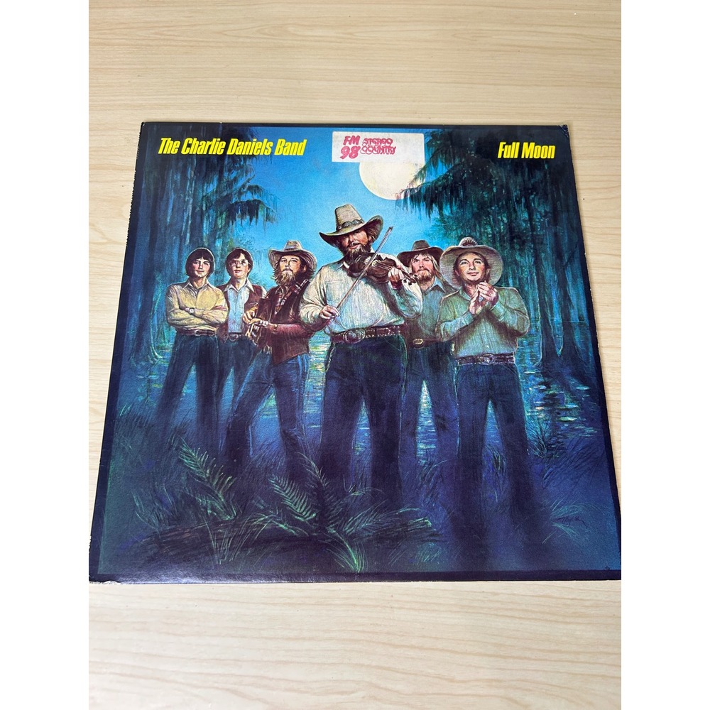 The Charlie Daniels Band Full Moon‎ Vinyl LP 1980 Epic FE 36571 Country Rock